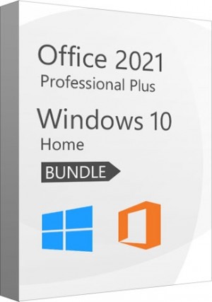 Windows 10 Home + Office 2021 Professional Plus - Package