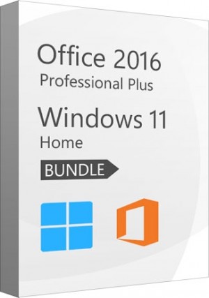 Windows 11 Home + Office 2016 Professional Plus - Package