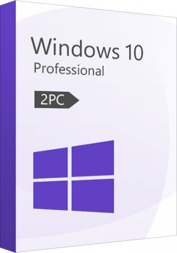 Microsoft Windows 10 Pro CD-KEY 2 PC